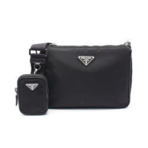 Prada SAFFIANO Shoulder Bag Black - Picture 1 of 5